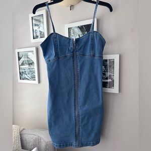 Wild moss Jean Dress